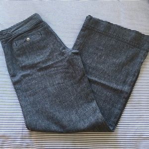 Express Wide Leg Linen Trouser